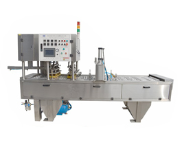 杯裝辣椒醬灌裝機(jī)Hot sauce filling machine,小身材大味道！